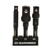 GearWrench 3 Piece 1/4 x 2-1/2 Hex Impact Adapter Set