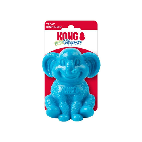 KONG Rewards Zoolooz Elephant Dog Toy