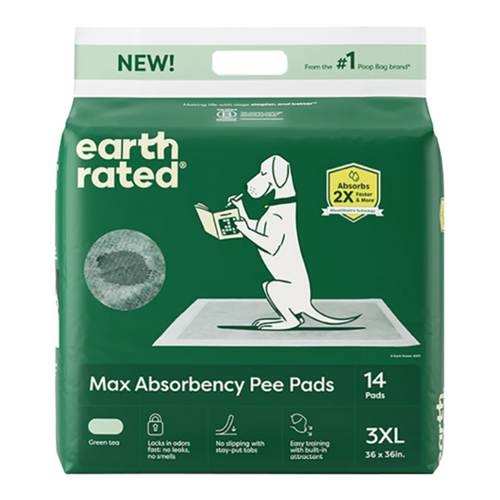 Earth Rated Max Absorbency Training Dog Pee Pads