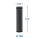 Culligan D-10 Carbon Impregnated Cellulose Replacement Cartridge - Basic Filtration