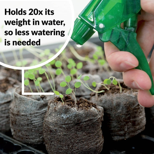 Jiffy Seed Starting Kit, 72 Cell 36mm Peat Pellets