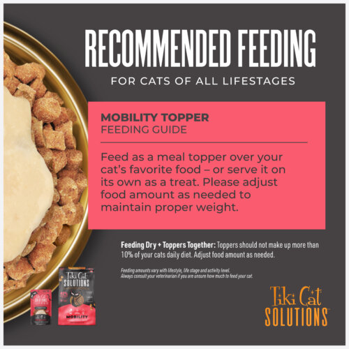 Tiki Cat™ Solutions™ Mobility Topper Chicken Recipe in Broth