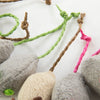 SmartyKat Skitter Critters Value Pack Plush Catnip Cat Toys, Gray & Cream (Set of 10)