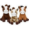 Multipet Sittting Horse Plush Dog Toy