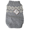 Fashion Pet Soft Fair Isle Dog Sweater