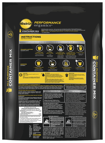 Miracle-Gro® Performance Organics® All Purpose Container Mix