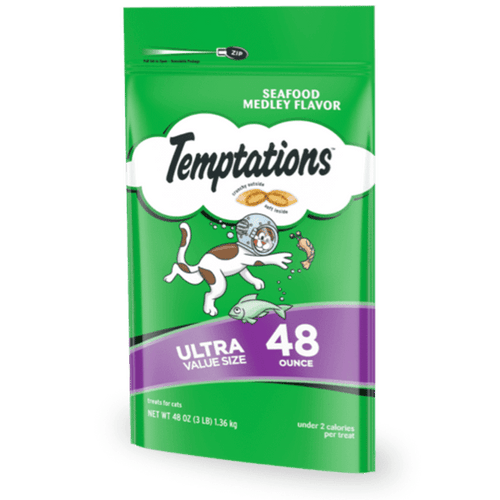Temptations Seafood Medley Flavor Cat Treats
