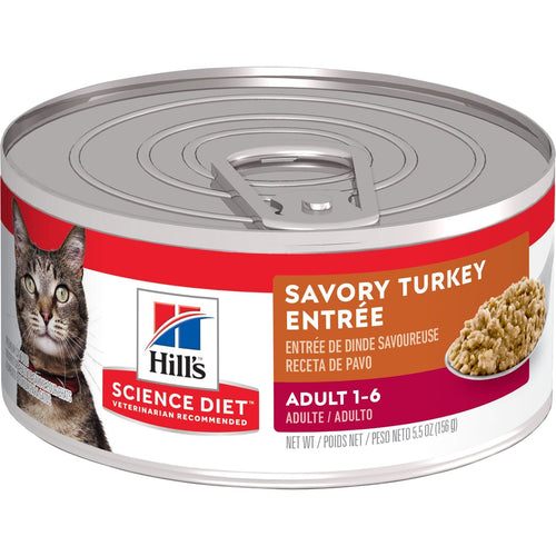 Hill's® Science Diet® Adult Savory Turkey Entrée Cat Food