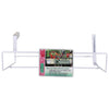 OPEN-END ADJUSTABLE BOX HOLDER (18-36 INCH, WHITE)