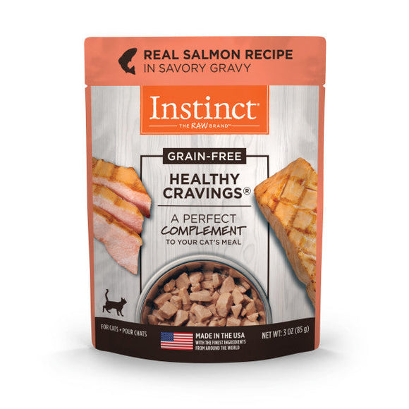 Nature's Variety Instinct Healthy Cravings Salmon Wet Cat Food Topper