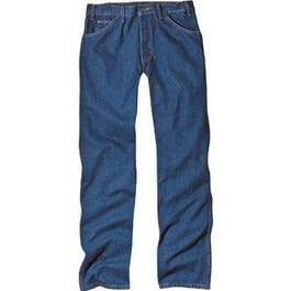 5-Pocket Jeans, Rinsed Denim, Regular Fit, Men's 40 x 30-In.