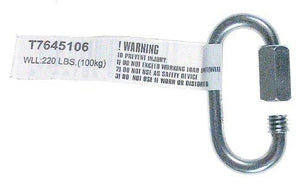 Campbell 1/8" Quick Link, Steel, Zinc Plated, #7350