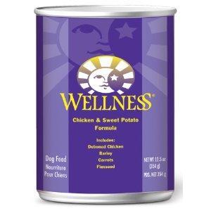 Wellness Complete Health Natural Chicken and Sweet Potato Recipe Wet Canned Dog Food