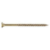 Power Pro Wood Screws, Self-Drilling, Bronze Ceramic, 3.5-In. x #10, 1-Lb.