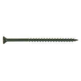 Deck Plus Ceramic Wood & Deck Screws, Green, #10 x 3-In., 1-Lb.