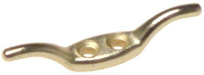 Campbell 4-1/2” Rope Cleat, Nickel Plated, #4015