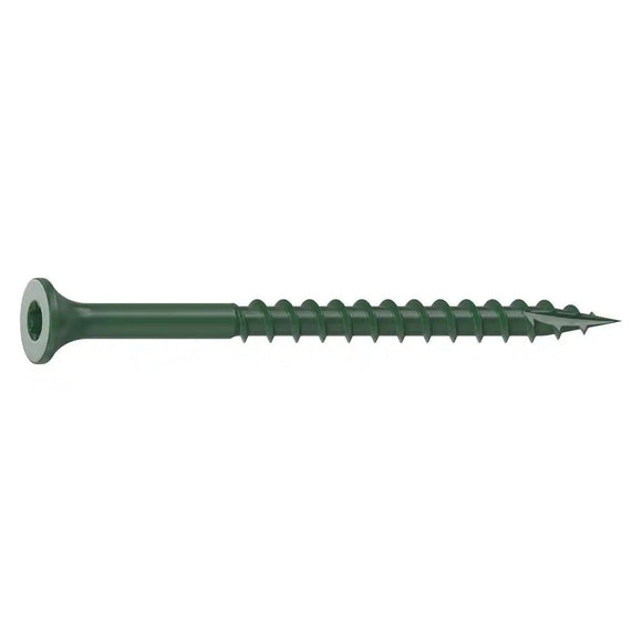 National Nail Deck Screws Green 1-1/4