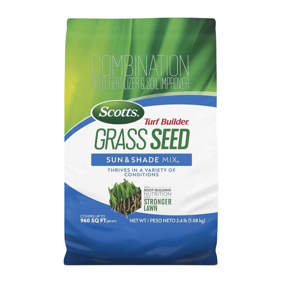 Scotts® Turf Builder® Grass Seed Sun & Shade Mix® 2.4 lbs