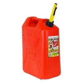 Gas Can, EPA Military Style, Polyethylene, 5.3-Gallons