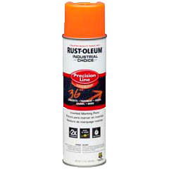 Rust-Oleum Industrial Choice M1600 System System SB Precision Line Marking Paint (18 oz, Yellow)