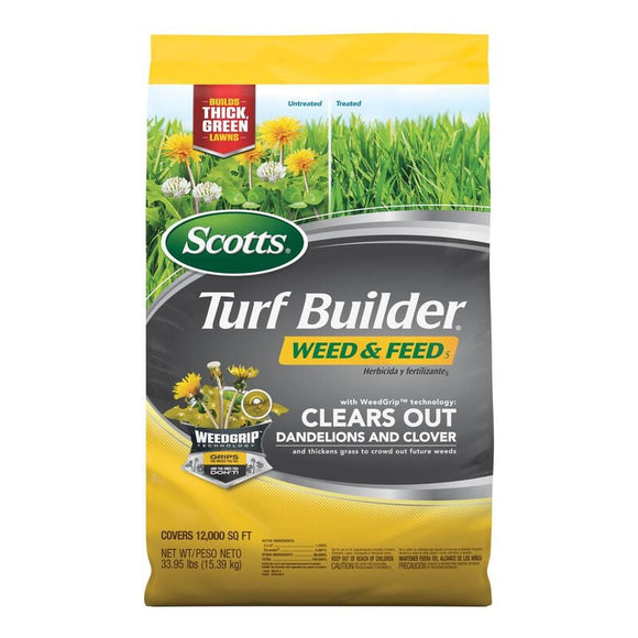 Scotts® Turf Builder® Weed & Feed₅ (12000 sq. ft.)