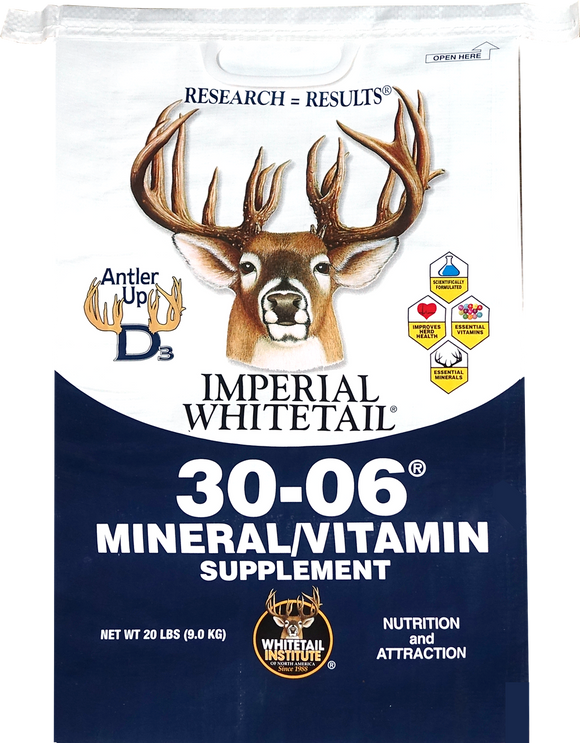 Whitetail Institute 30-06 Mineral/Vitamin Supplement (20 lbs)