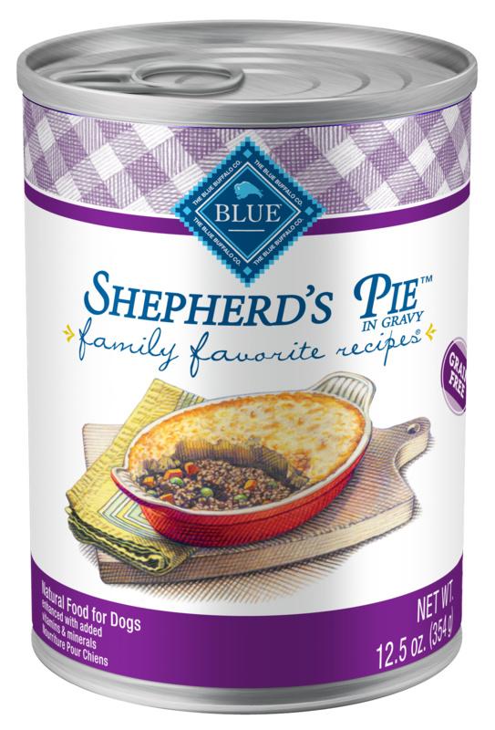 Blue Buffalo Family Favorites Shepherd's Pie Canned Dog Food