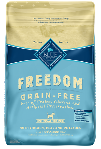 Blue Buffalo Freedom Grain Free Chicken Recipe Puppy Dry Dog Food