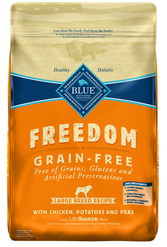 Blue Buffalo Freedom Grain Free Chicken Recipe Large Breed Adult Dry Dog Food