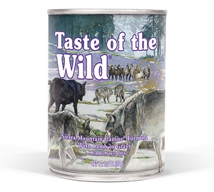 Taste of the outlet wild dog food flavors