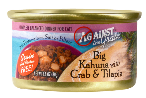 Against the Grain Big Kahuna with Crab and Tilapia Canned Cat Food