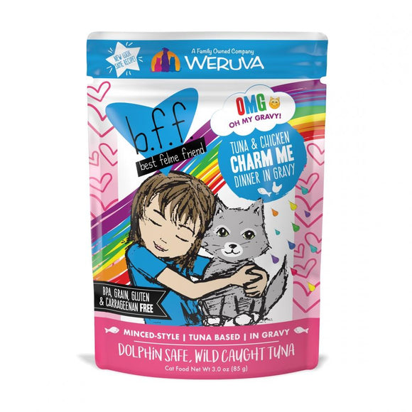 Weruva BFF Tuna & Chicken Charm Me Recipe Pouches Wet Cat Food