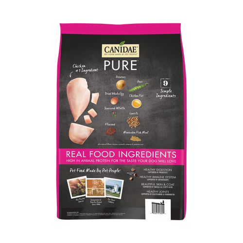 Canidae Grain Free PURE Chicken, Potato & Whole Egg Recipe Dry Dog Food