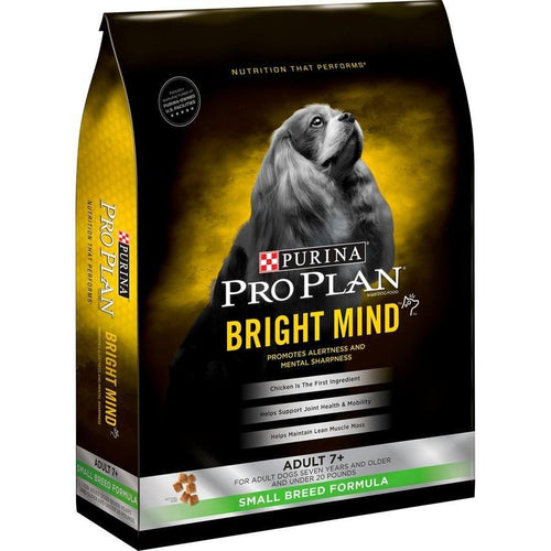 Purina Pro Plan Bright Mind Adult 7+ Small Breed Fromula Dry Dog Food