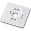 Cable Tie Mounting Base, White, 5-Pk.