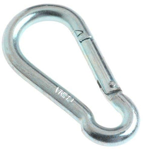 Campbell 1/2" Spring Snap Link, Steel, Zinc Plated, #2450