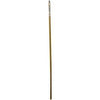Broom Handle With Metal Ferrule, Hardwood, 60-In.