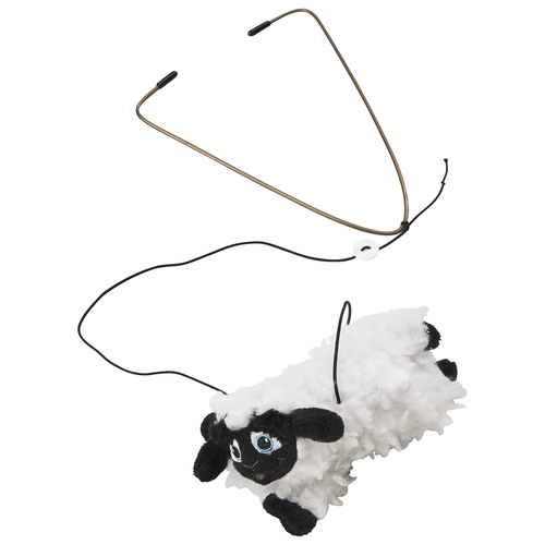 Ethical Pet SPOT Baa Baa Black Sheep A-Door-Able Cat Toy