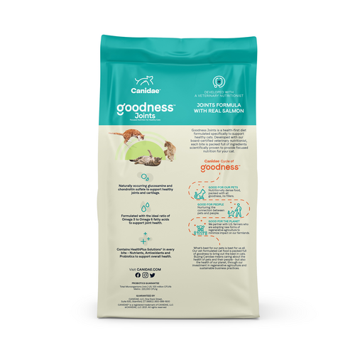 Canidae® Goodness for Joints Formula with Real Salmon Dry Cat Food