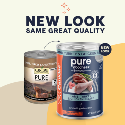 Canidae PURE Grain Free Limited Ingredient  Lamb, Turkey and Chicken Wet Dog Food