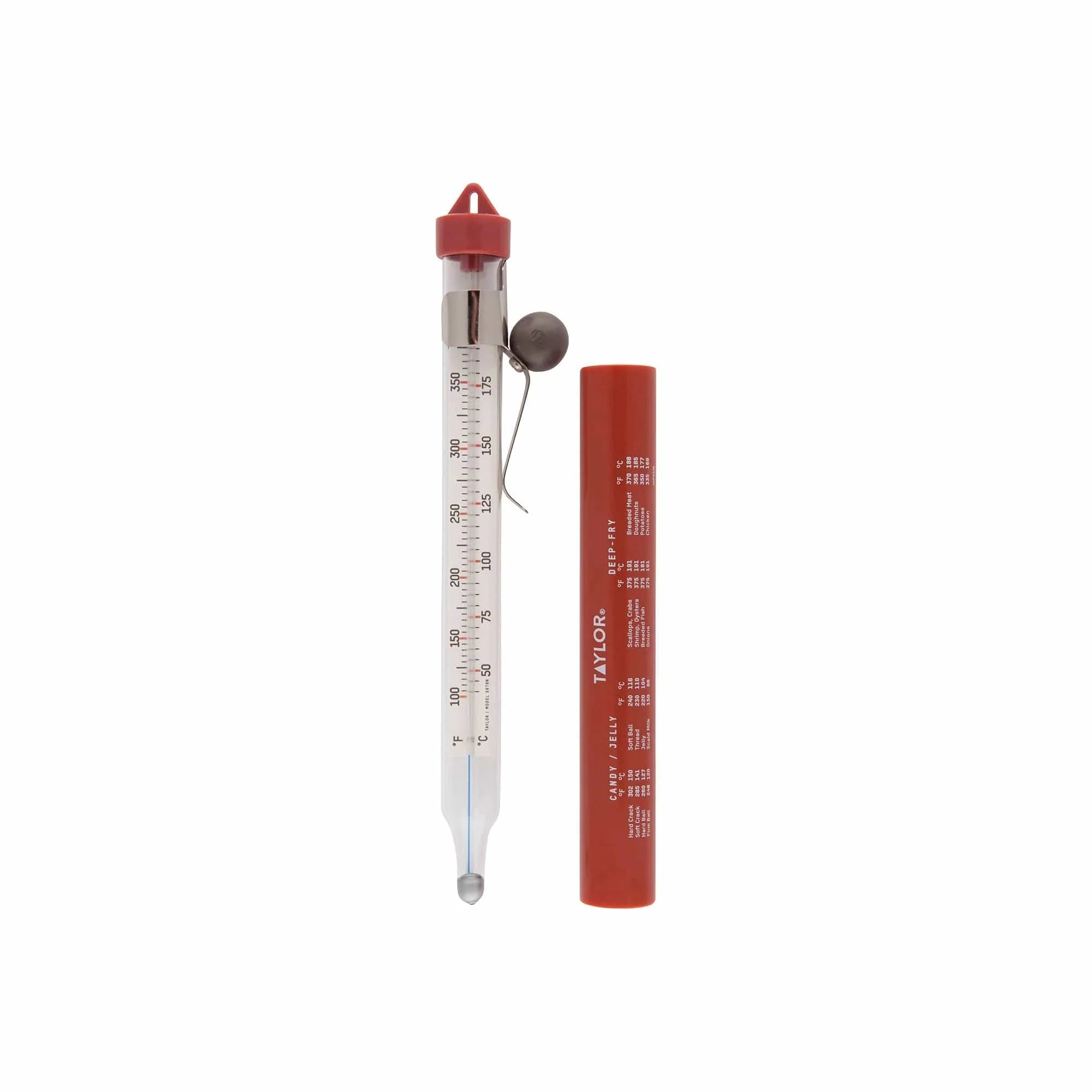 Taylor 5911N Classic Series Dial Candy / Deep Fry Analog Dial Thermometer  with 5 Stem