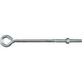 Eye Bolt, Zinc, 1/2 x 12-In.