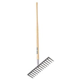 15-1/2 In. Road/Stone Rake, 66-In. Handle