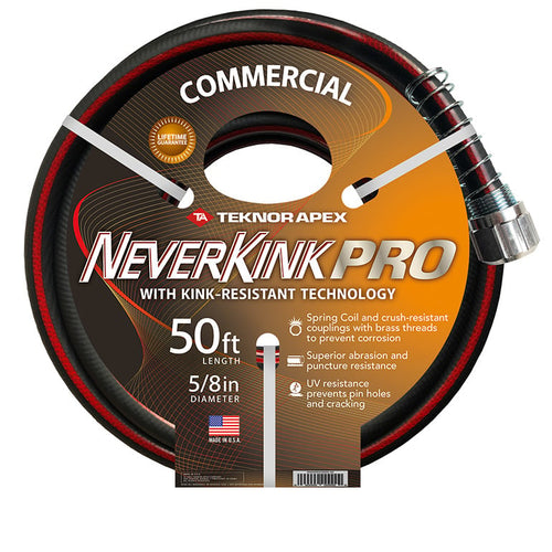 Teknor Apex NeverKink Pro Commercial-Duty Hose - 5/8 x 50'