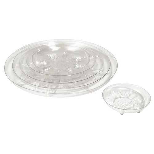 BOND HEAVY DUTY CLEAR PLASTIC SAUCERS