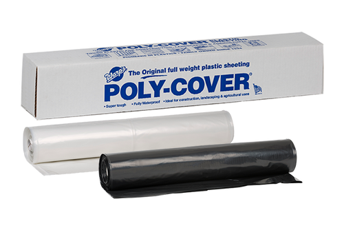 Warp Brothers Poly-Cover® Genuine Plastic Sheeting 10ft. X 25ft. 3 ML