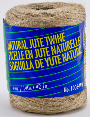 TWINE JUTE 140FT NATURAL
