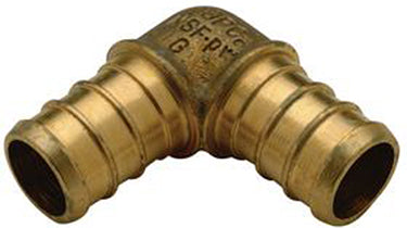 BRASS ELBOW 1/2 IN X 3/4 IN