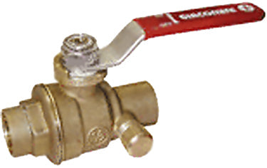 3/4  NL BRASS BALL VALVE