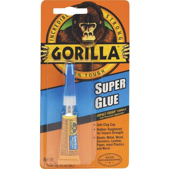 Gorilla 0.11 Oz. Liquid Super Glue